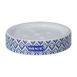 Wenko Lorca Soap Dish Blue and White Wenko Lorca Soap Dish Blue and White